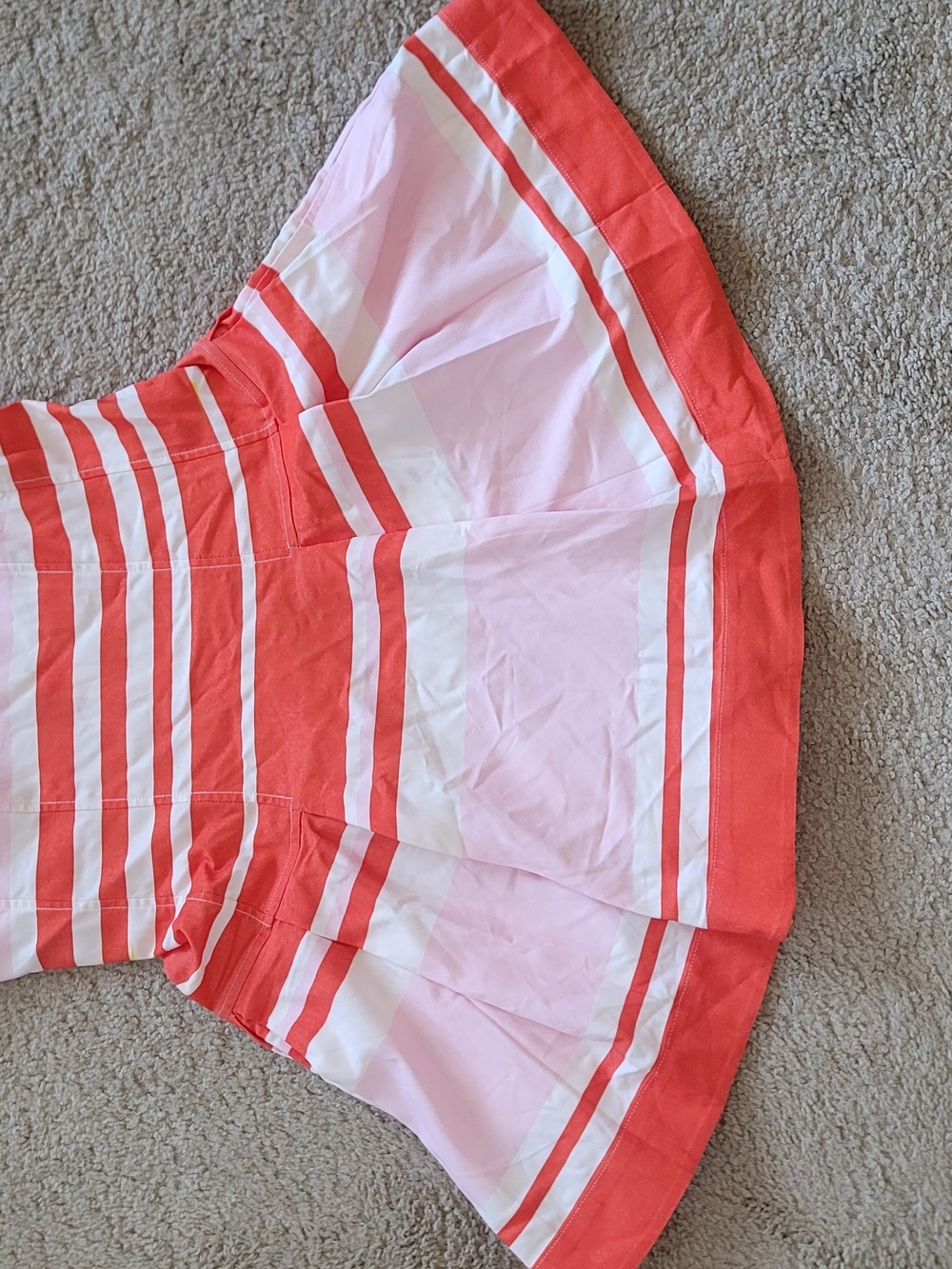 Simkhai Pink and Coral Striped Sundress - Picture 6 of 8